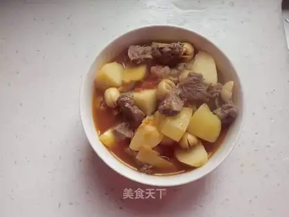 Potato veal