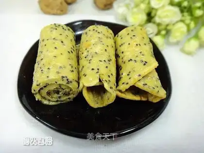 walnut sesame cake