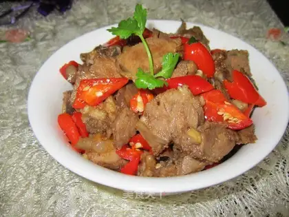 Spicy pork