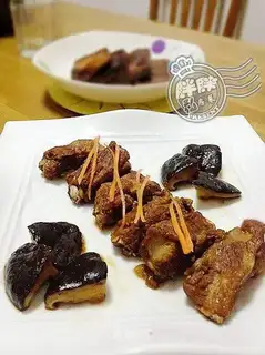 Frozen ice cream ribs