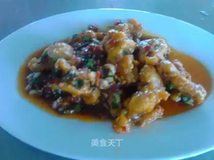 Fish and fried chicken