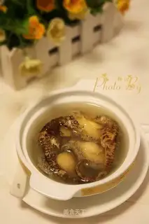 Abalone chicken soup