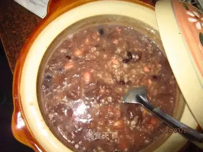 Black bean oatmeal