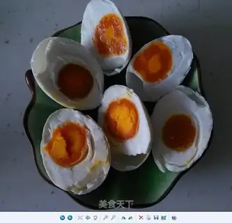Salted eggs of hearts