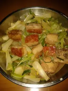 Creamed pork and casserole