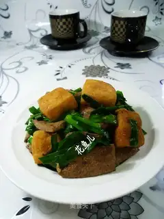Tofu fried liver