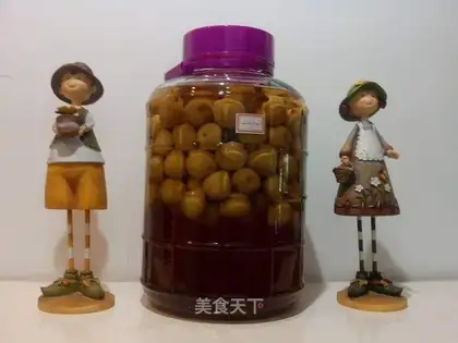 Green plum wine