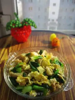 Eggs and greens