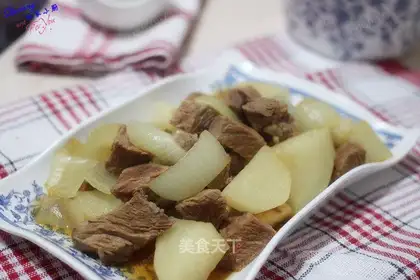 A radish stew