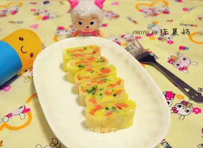Onion fragrance omelet