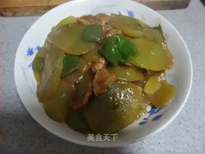 Fried meat