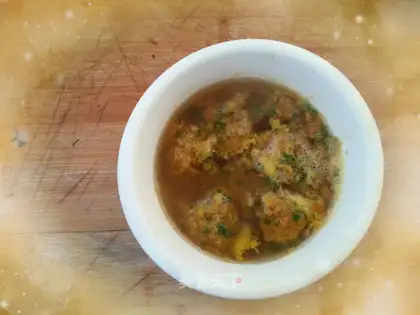 Carrot shrimp meatballs
