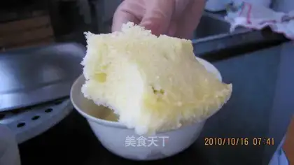 One-minute microwave cake