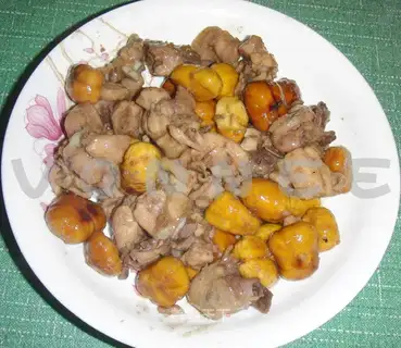 Chestnut chicken