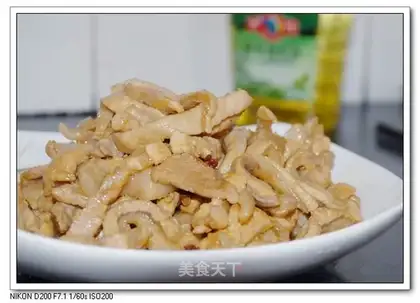Pepper pork slab tendon