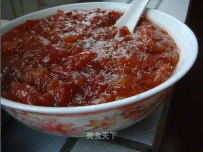 sweet and sour red cheese
