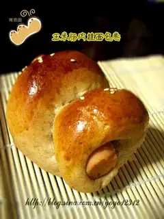 Corn sausage cinnamon roll