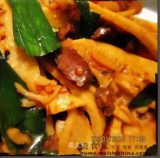 Pork bamboo shoots