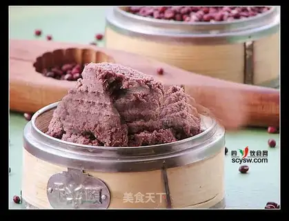 Make simple and healthy red bean paste