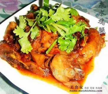 Spring water chicken legs