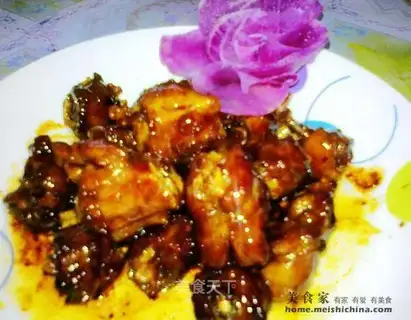 Sweet and sour duck neck