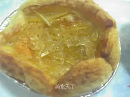 pomelo egg tarts