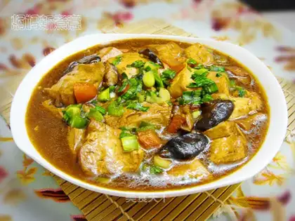 Home-cooked tofu stew