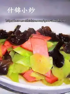 Simple assorted stir-fry