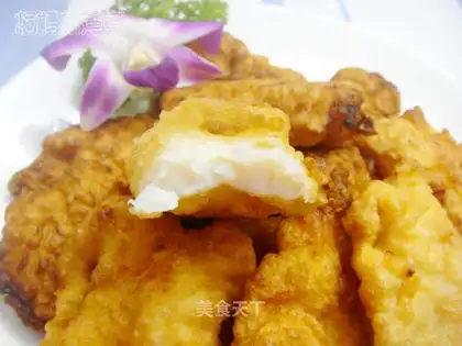 Crispy fried longli fish fillet