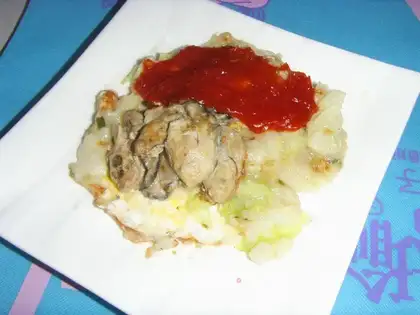 oyster omelet