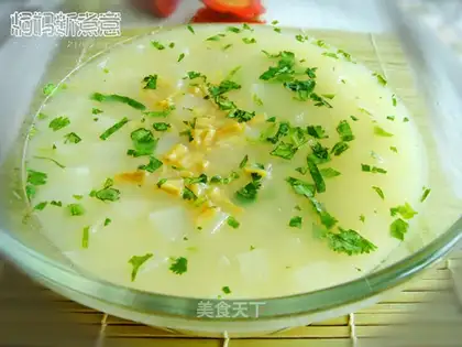 Yao Zhu and radish soup