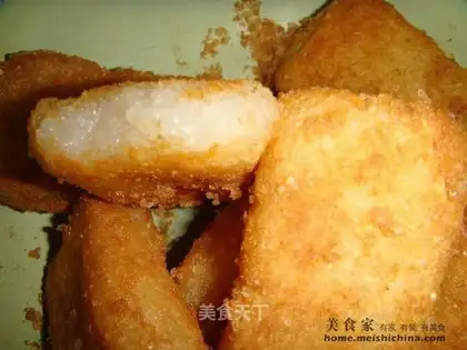 egg crispy rice cake