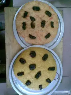 Pumpkin cake and carrot cake