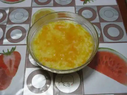 Pumpkin carrot porridge
