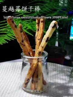 Cranberry cookie stick