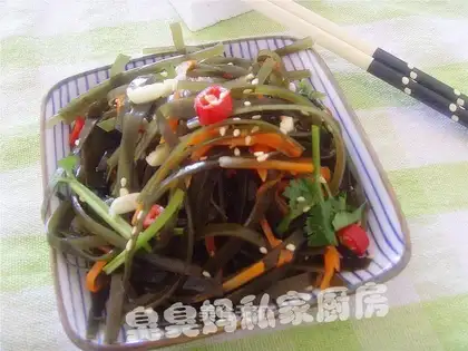 Sesame double silk kelp