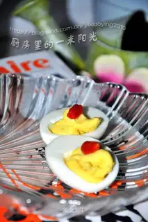 deviled eggs