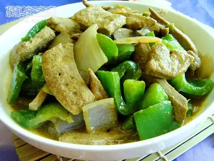 stir-fried pork liver