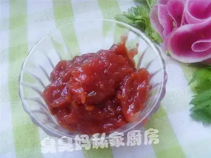 Home-made hawthorn paste