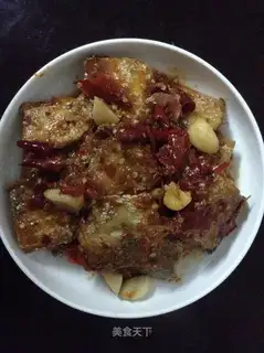 Bean petals with fish