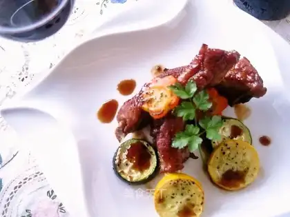 Baked ribs