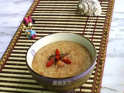 Lotus rice porridge