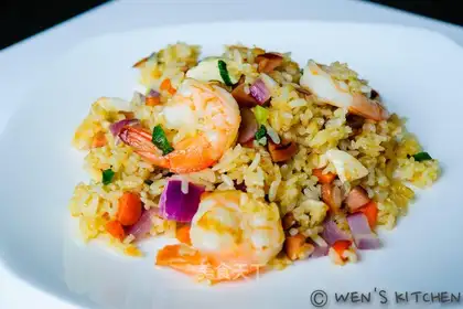 Shrimp rice