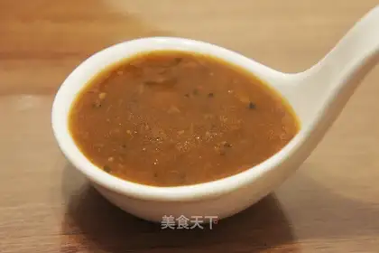 Homemade black pepper juice