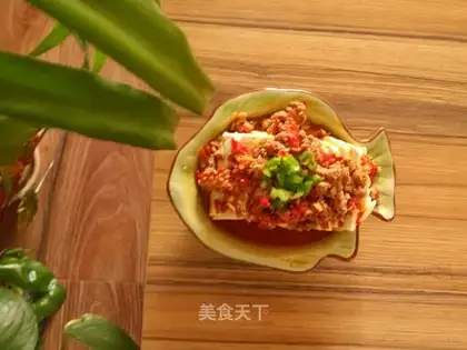 Meat and tofu