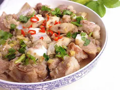 Salted fish steak