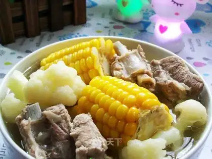 Corn burn ribs