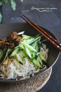 Homemade cold noodles