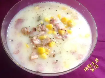 Bacon potato soup