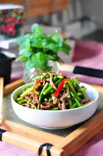 Beef and garlic